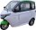 MoveEco MicroCar 45km/h RX2E Mokick Version 2 Personen Lightgrey-Grün Ab15 Jahren mit Führerschein AM