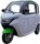 MoveEco MicroCar 45km/h RX2E Mokick Version 2 Personen Lightgrey-Grün Ab15 Jahren mit Führerschein AM