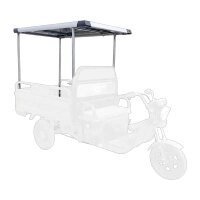 Elektrische Dreirad Cargo 500 NC09 Grün EEC 45km/h o. 25km/h Version Akku 72V58Ah ca. 70-80km Reichweite