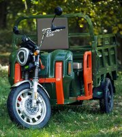 Elektrische Dreirad Cargo 500 NC09 Grün EEC 45km/h o. 25km/h Version Akku 72V58Ah ca. 70-80km Reichweite