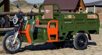 Elektrische Dreirad Cargo Trike 500 NC09 Grün EEC 25km/h Version Cargo Dreirad Akku 72V58Ah 70-80km Reichweite