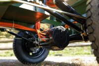 Elektrische Dreirad Cargo Trike 500 NC09 Grün EEC 25km/h Version Cargo Dreirad Akku 72V58Ah 70-80km Reichweite