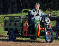 Elektrische Dreirad Cargo Trike 500 NC09 Grün EEC 25km/h Version Cargo Dreirad Akku 72V58Ah 70-80km Reichweite