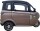 MoveEco MicroCar 25km/h RX2E Mofa Version Braun 2 Personen zulassung, fahrbar ab 15