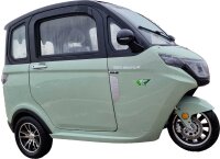 MoveEco MicroCar 25km/h RX2E Mofa Version Mint-Grün 2 Personen zulassung, fahrbar ab 15