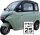 MoveEco MicroCar 25km/h RX2E Mofa Version Mint-Grün 2 Personen zulassung, fahrbar ab 15