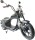 Rocknbikes RE10 MH3 Elektro-Chopper Schwarz-Matt 45km/h Doppelsitzbank Alufelgen 3kW Teilzerlegt im Karton mit Akku 60V30Ah