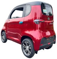 ES1 MicroCar 45km/h Burgundy Rot 60V52Ah Lithium Akku...