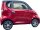 ES1 MicroCar 45km/h Burgundy Rot 60V52Ah Lithium Akku herausnehmbar 4-Wheeler ab 15 Jahren 2-Personen Zulassung