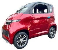 ES1 MicroCar 25km/h Burgundy Rot 60V52Ah Lithium Akku...