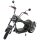 Rocknbikes RE10 MH3 Elektro-Chopper Carbon-Look Graphite 45km/h Alufelgen 3kW  Akku 60V30Ah