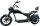 Rocknbikes RE10 MH3 Elektro-Chopper Carbon-Look Graphite 45km/h Doppelsitzbank Alufelgen 3kW  Akku 60V30Ah