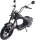 Rocknbikes RE10 MH3 Elektro-Chopper Carbon-Look Graphite 45km/h Doppelsitzbank Alufelgen 3kW  Akku 60V30Ah