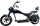 Rocknbikes RE10 MH3 Elektro-Chopper Carbon-Look Graphite 45km/h Doppelsitzbank Alufelgen 3kW  Akku 60V30Ah