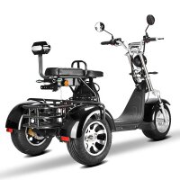 Rocknbikes CP3.1 Trike Schwarz Shiney 45km/h...