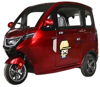 EccoStar X3 MicroCar 25km/h Mofa Version  2 Jahre Ab15 Jahren oder Führerscheinfrei für Personen geboren vor dem 01.04.65