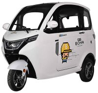 EccoStar X3 MicroCar 25km/h Mofa Version  2 Jahre Ab15 Jahren oder Führerscheinfrei für Personen geboren vor dem 01.04.65