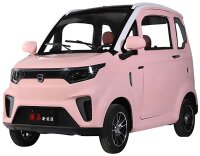EccoStar X9 E Schwarz-Rot 4-Wheeler Side-By-Side MicroCar 45km/h Mokick ab15 mit Führerschein AM 2-Personen