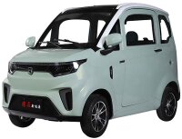 EccoStar X9 E Weiss 4-Wheeler Side-By-Side MicroCar 45km/h Mokick ab15 mit Führerschein AM 2-Personen