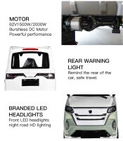 EccoStar X5 E 4-Wheeler MicroCar 45km/h Moped Version AM License from Age 15 – 2-Seater