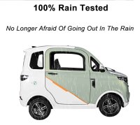 EccoStar X5 E Mint 80Ah Akku 4-Wheeler MicroCar 45km/h Mokick ab15 mit Führerschein AM 2-Personen