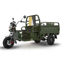 EccoStar C06 Electric Cargo Trike 60V45Ah (Green) – 45 km/h Street-Legal with Tipping Body – 45 km/h Moped Version – Fully Assembled