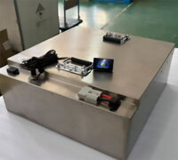 RocknBikes KH1 Grün 45km/ Mokick Version Elektro-Dreirad mit Kabine und manueller Kippmulde mit Straßenzulassung LiFeP04 72V106AH