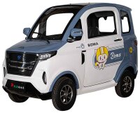 EccoStar X5 E Mint 58Ah Akku 4-Wheeler MicroCar 45km/h Mokick ab15 mit Führerschein AM 2-Personen Straßenzulassung