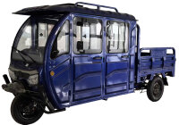 RocknBikes Doppelkabine Blau 45km/h Mokick-Version mit...