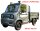RocknBikes Pick-Up Cargo A41 Grau 72V108Ah LiFeP04 Akku 25km/h Version 2 Personen Straßenzulassung