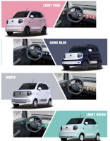 EccoStar BT05 L7e-CU 2-Personen Zulassung Pink-White >90km/h Autobahnzulassung ca. 200km Reichweite