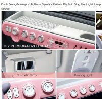 EccoStar BT05 L7e-CU 2-Personen Zulassung Pink-White >90km/h Autobahnzulassung ca. 200km Reichweite