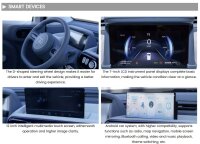EccoStar BT05 L7e-CU 2-Personen Zulassung Blau-White >90km/h Autobahnzulassung ca. 200km Reichweite