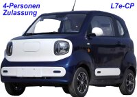 EccoStar BT05 L7e-CP 4-Personen Zulassung Blau-White...